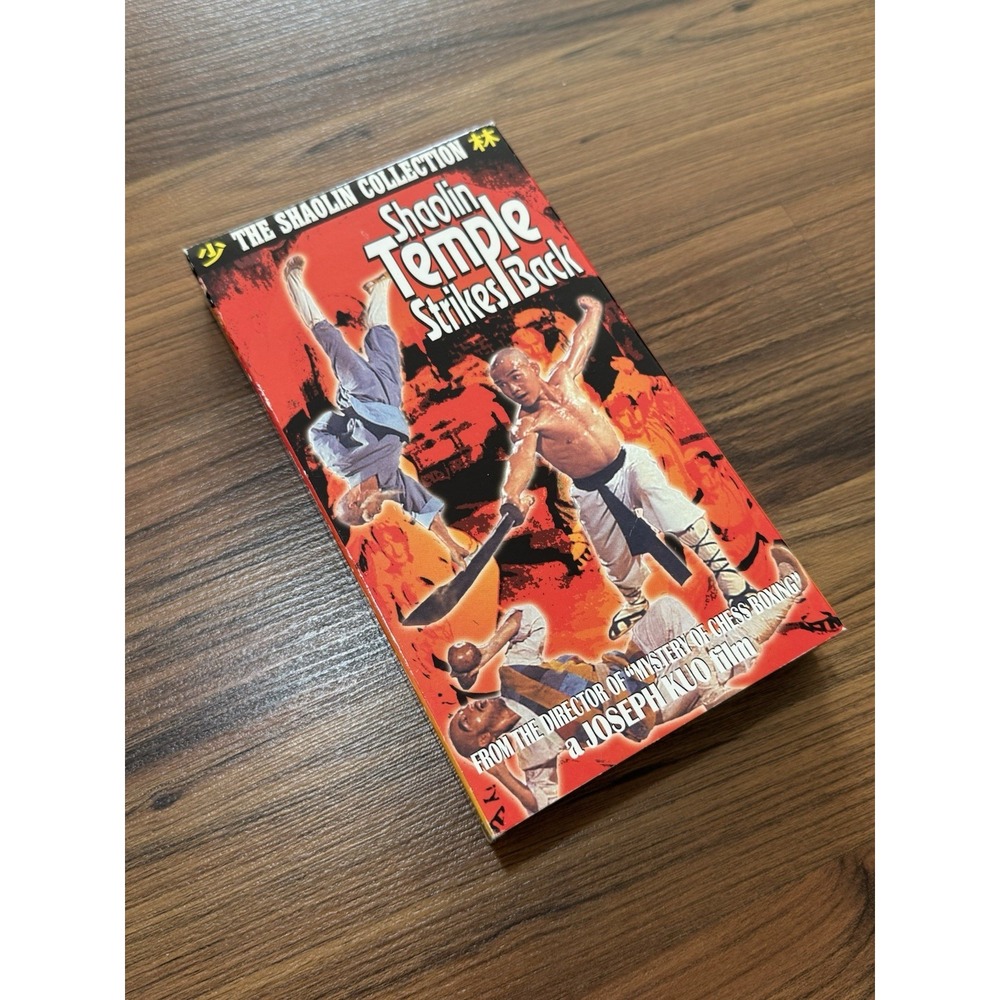 Shaolin Temple Strikes Back (VHS) - Kung Fu - Martial Arts
